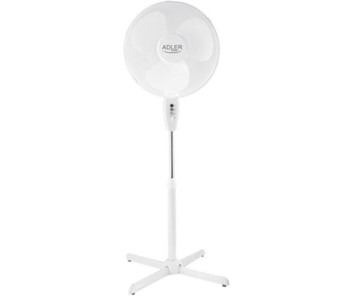 ventilaator põrandale Adler 40cm valge