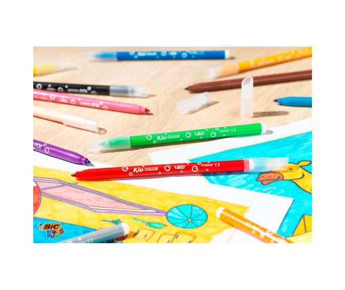 Viltpliiatsid BIC Kids 24 värvi