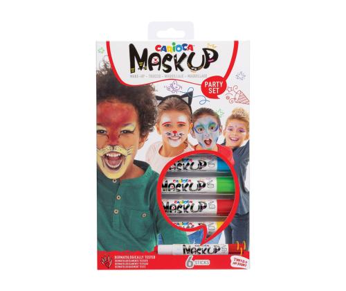 Viltpliiatsid CARIOCA Face (näomaalinguteks) 6 värvi