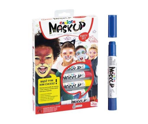 Viltpliiatsid CARIOCA Face (näomaalinguteks) 6 värvi