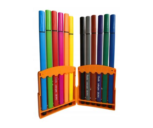 Viltpliiatsid FIORELLO kolmetahuline 12 värvi