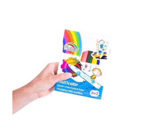 Viltpliiatsid FIORELLO MultiColor, 8 värvi