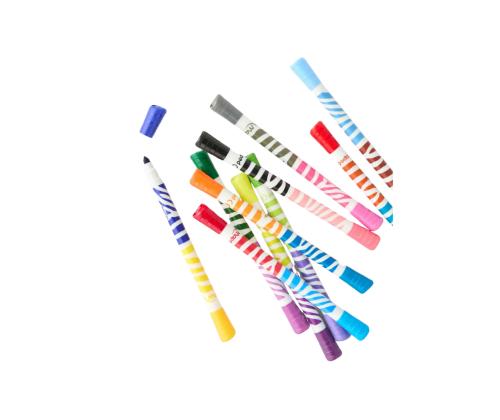 Viltpliiatsid MAPED kahe otsaga 10 värvi