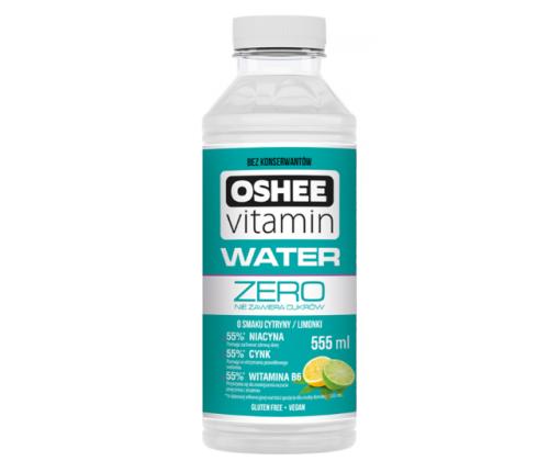 Vitamiinivesi OSHEE Zero, sidruni- ja laimimaitseline, 555 ml