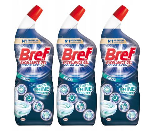 WC-puhastusvahend BREF 10x Effect Max White 700ml
