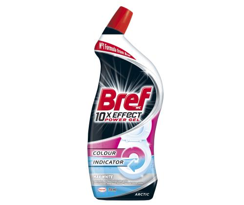 WC-puhastusvahend BREF 10x Effect Max White 700ml