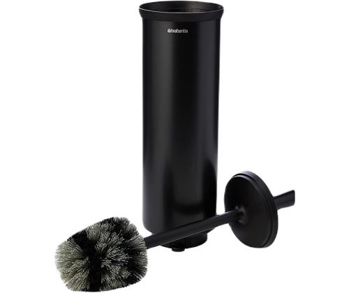 WC hari hoidjaga seinale ja põrandale BRABANTIA must