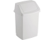 Prügikast 50L liikuva kaanega valge