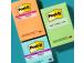 Märkmepaber 76x76mm POST-IT 654 neoonkollane 100 lehte