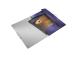 Plastmapp A4 kummiga LEITZ Style sinine