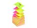 Märkmepaber 76x76 Post-it R330N Z-notes kollaneoranz