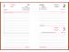 Raamatkalender Kalendermärkmik A6 PÄEV, kunstnahk (ORANŽ) 00029/40063