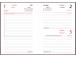 Raamatkalender Kalendermärkmik A6 PÄEV, kunstnahk (PRUUN) 00029/40081