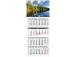 Seinakalender QUATTRO, avatud mõõt 297x760mm (PILT nr. 10) 00322/40498