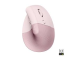 Arvutihiir juhtmeta vertikaalhiir Logitech Ergonomic Rose