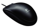 Arvutihiir juhtmega Logitech B100 must