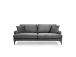 Papira 3 Seater - Grey