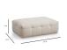 Cady Ottoman - Beige