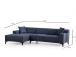 Petra L Corner - Blue