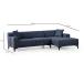 Petra R Corner - Blue