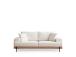 Eti Oak 3 Seater - White