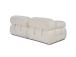 Bubble 2 Seater (L1-1R) - Cream
