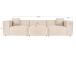 Lora 3 Seater - Cream