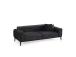 Athena 3 Seater - Black