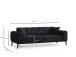 Athena 3 Seater - Black