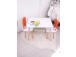 Bunny One Chair Set - Orange, White
