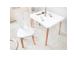 Bunny One Chair Set - White