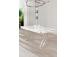 Vals - White Marble, Chrome