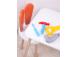 Bunny One Chair Set - Orange, White