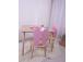 Bunny One Chair Set - Pink, Brown