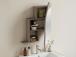 Cloud Storage Bathroom Wall Mirror - Light Mocha
