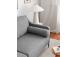 Diivan Nordi 3 Seater Metal - Grey