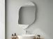 Cloud Storage Bathroom Wall Mirror - Carrara