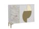 Afra KM120 - White, Ephesus Marble, Gold