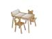 Laud Roll and 2 Chairs - White