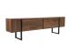 TV laud Serenity - Venezia Walnut, Black
