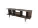 TV laud Akya - Walnut, Black