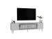 TV laud Dekolp3 - White, Silver
