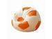 Football Small - Orange, White