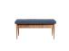 Vina Bench Dark Blue, Atlantic
