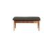 Vina Bench Anthracite, Walnut