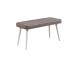 Stormi Bench - White, Grey