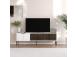 TV laud Noah - White, Walnut