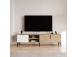 TV laud Tarz - White, Oak