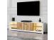 TV laud Aydos - White, Oak