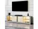 TV laud Aydos - Grey, Travertine